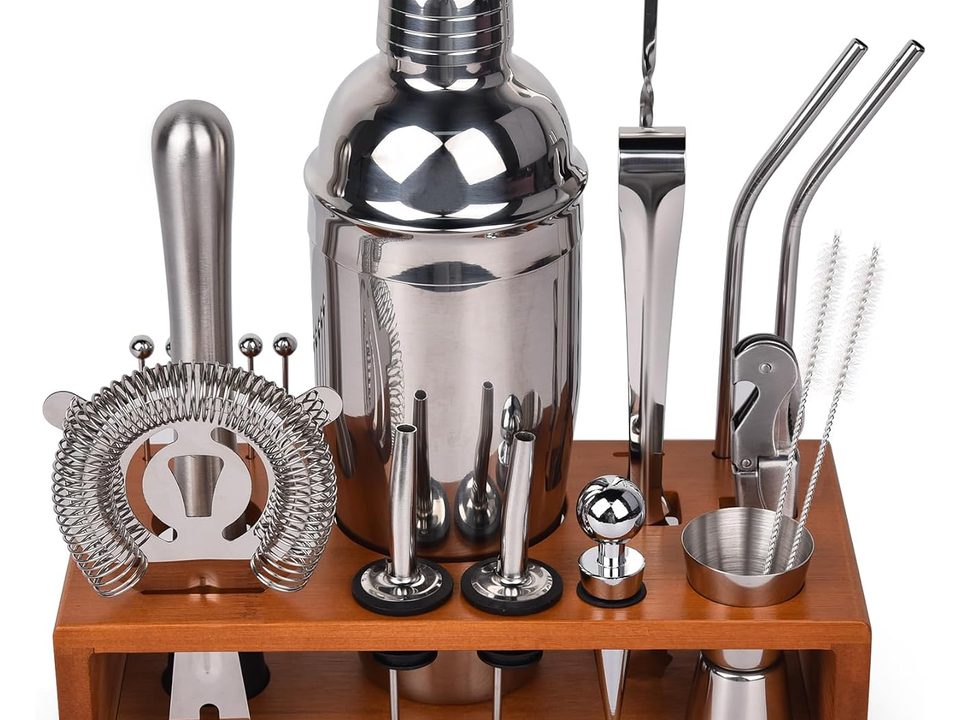 Set de coctelería de 8 piezas para presumir en casa